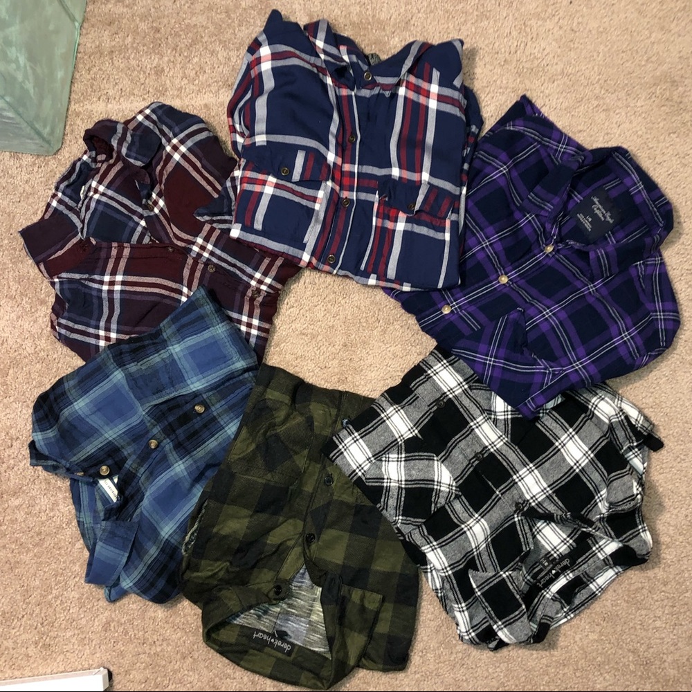 Black and white flannel